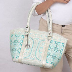 Art made with love by our Sumatran Artisans - Mangaya Tote Bag